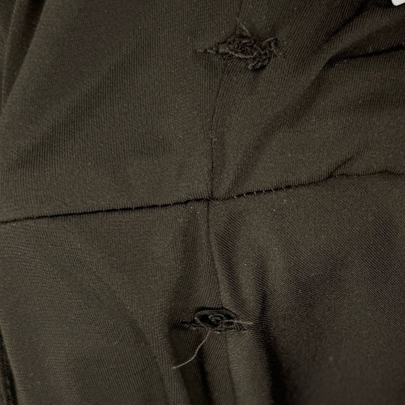 torrid baby doll black empire waist dress preppy sexy ruffled V neck flattering - Picture 9 of 16